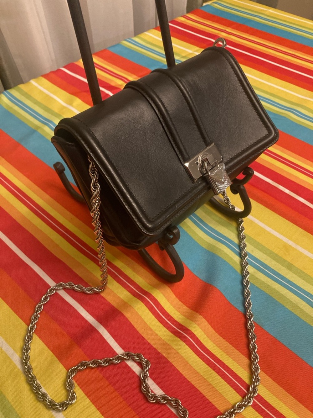Genuine Micheal Kors Small Crossbody Padlock Elegance - Picture 15 of 16